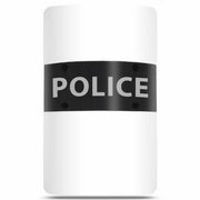 SecPro Police Riot Shield Police Decal - SecPro