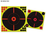 Action Target Shoot-N-C 12" Round "X" Splatter Target (100 pack) - Action Targets
