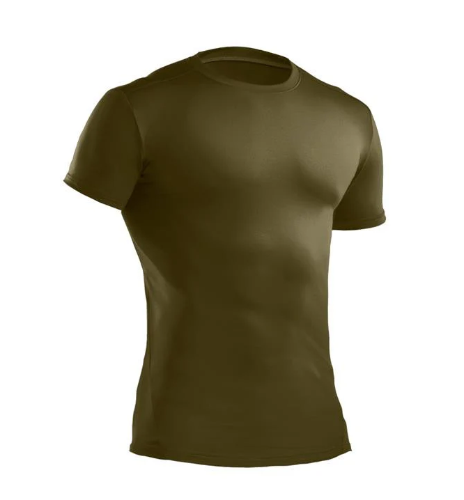 Under Armour Men s Tactical HeatGear Compression Short Sleeve OD Green T Shirt 1216007 390