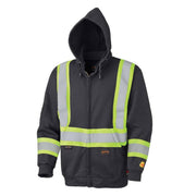 Pioneer Flame Resistant Zip-Style Heavyweight Cotton Safety Hoodie - Sellstrom