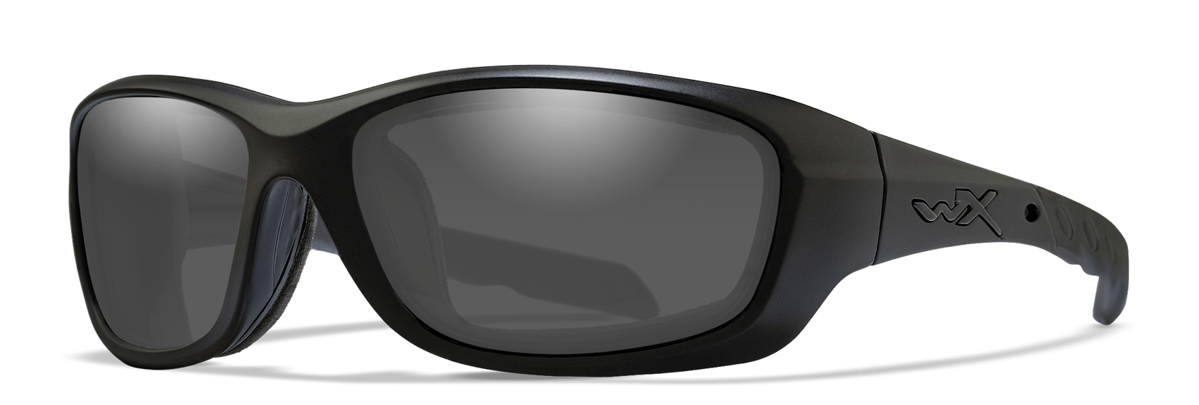 wiley x goggles Wiley X Gravity Sunglasses, Smoke Grey/Matte Black