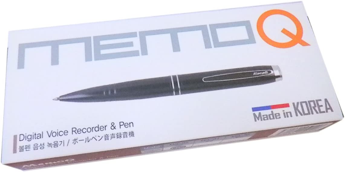 MemoQ 2GB Digital Pen Voice Recorder Security Pro USA