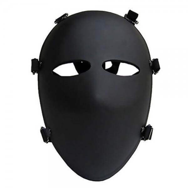 SecPro ballistic-resistant face mask for tactical face protection