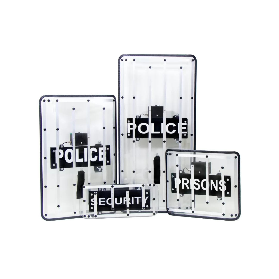 Stun shields for riot control