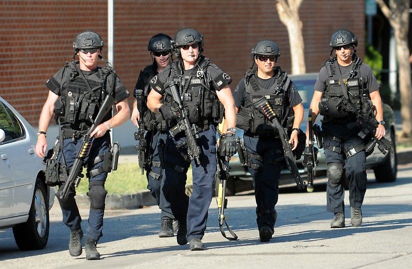 LA SWAT Police