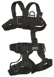 Yates 352B Padded Lightweight Assault Full Body Harness with read waist pad D ring. - Yates Gear