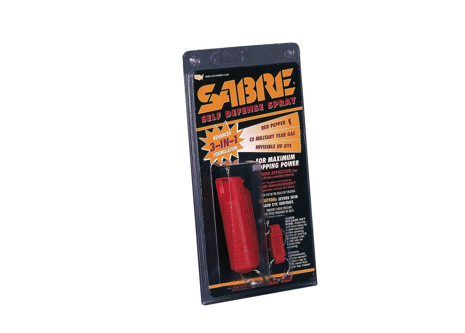 Rothco Sabre 3-In-1 Pepper Spray With Plastic Case Tactical & detail photo