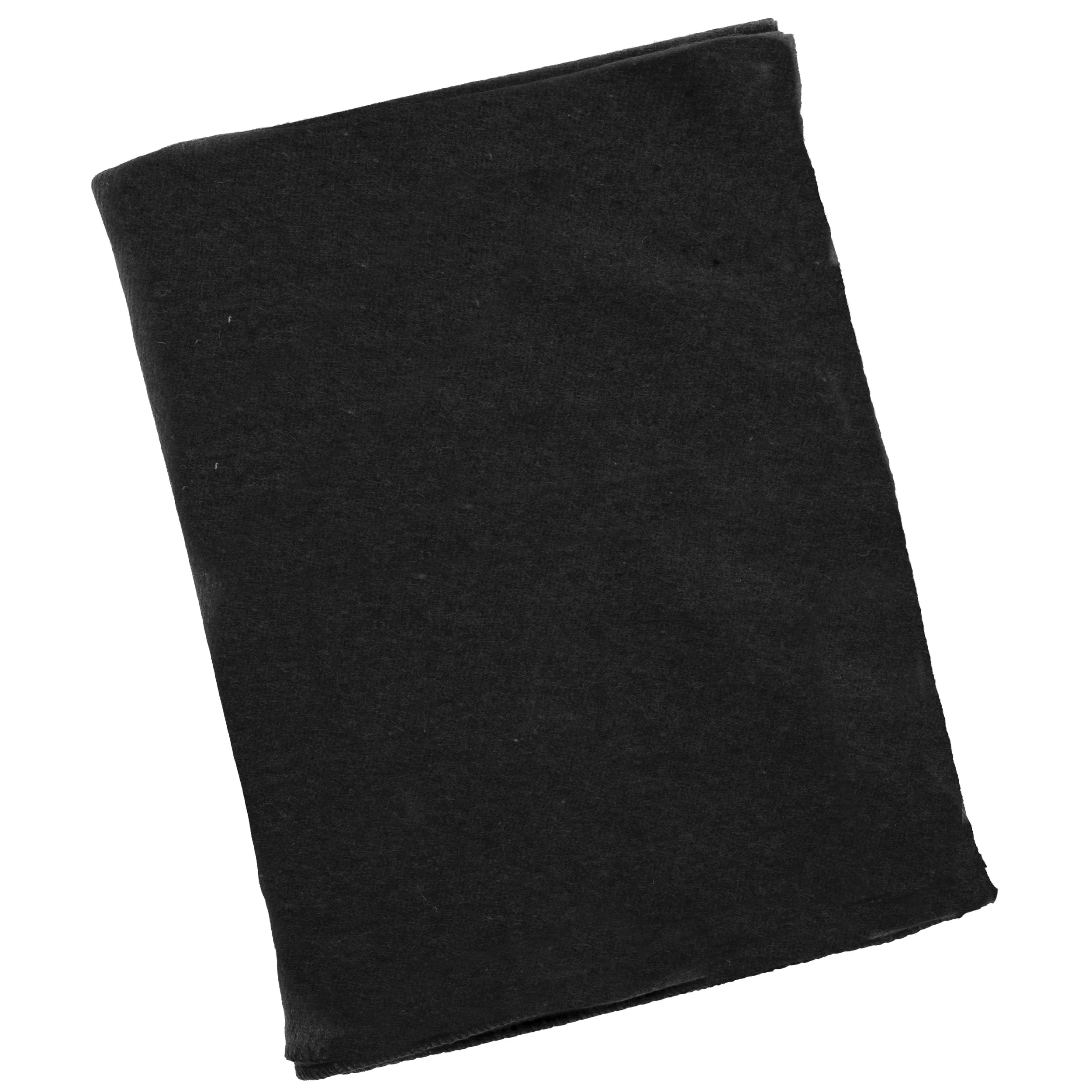Rothco Wool Blanket Navy Blue 62" x 80" Sneak angled product photo