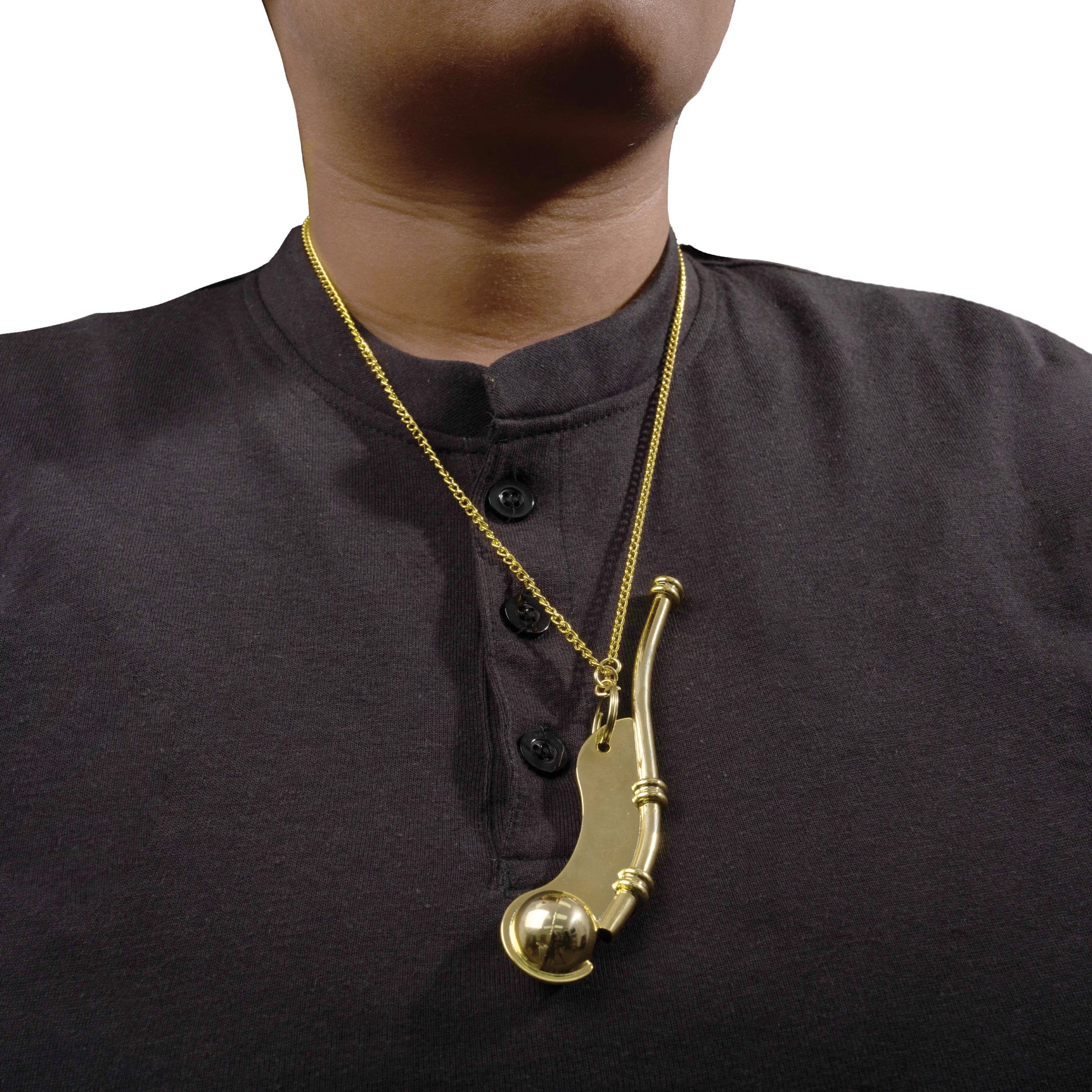 Rothco Boatman Whistle Tactical & Public Safety Gear side detail photo