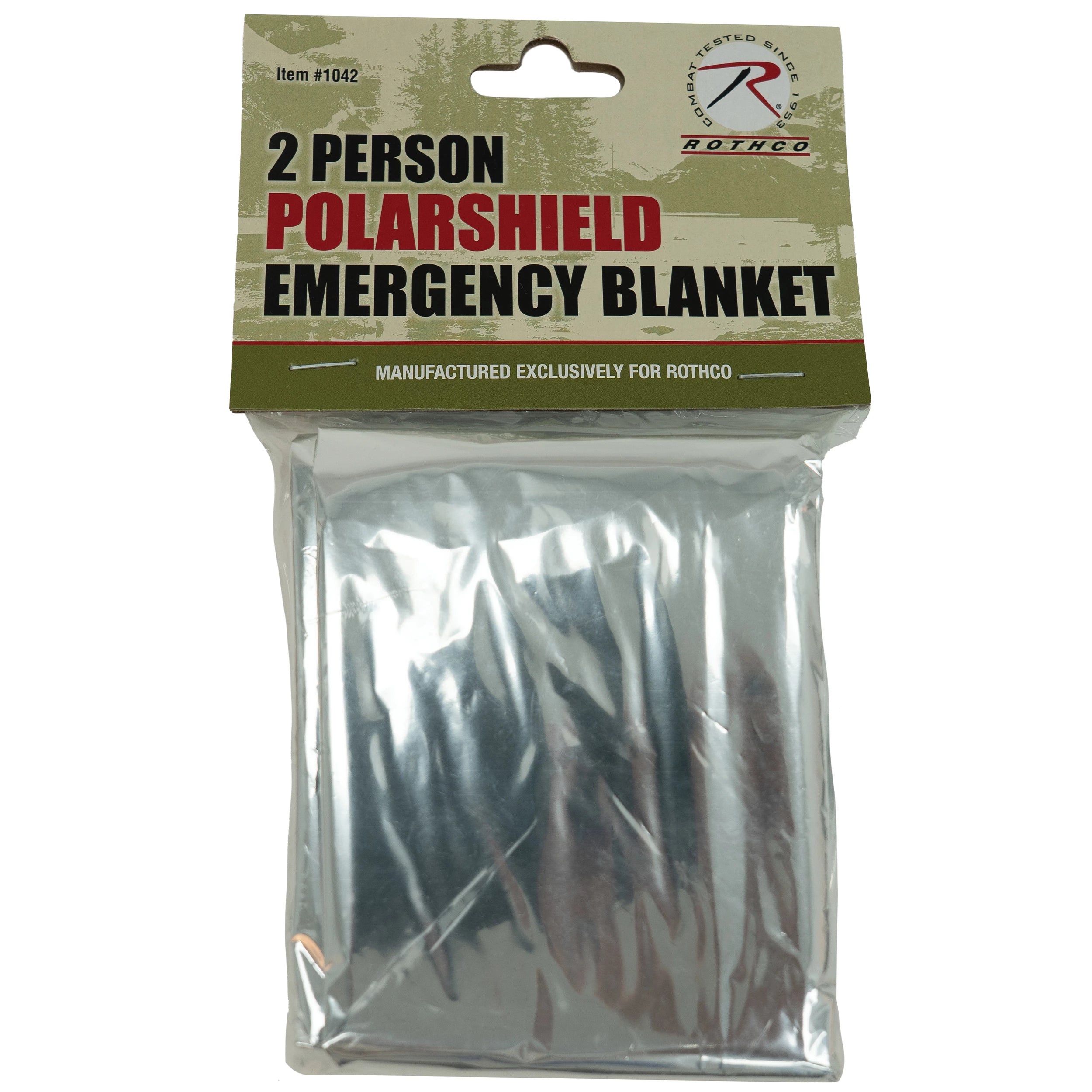 Rothco 2-Person Polarshield Survival Blanket Camping & Gear detail photo