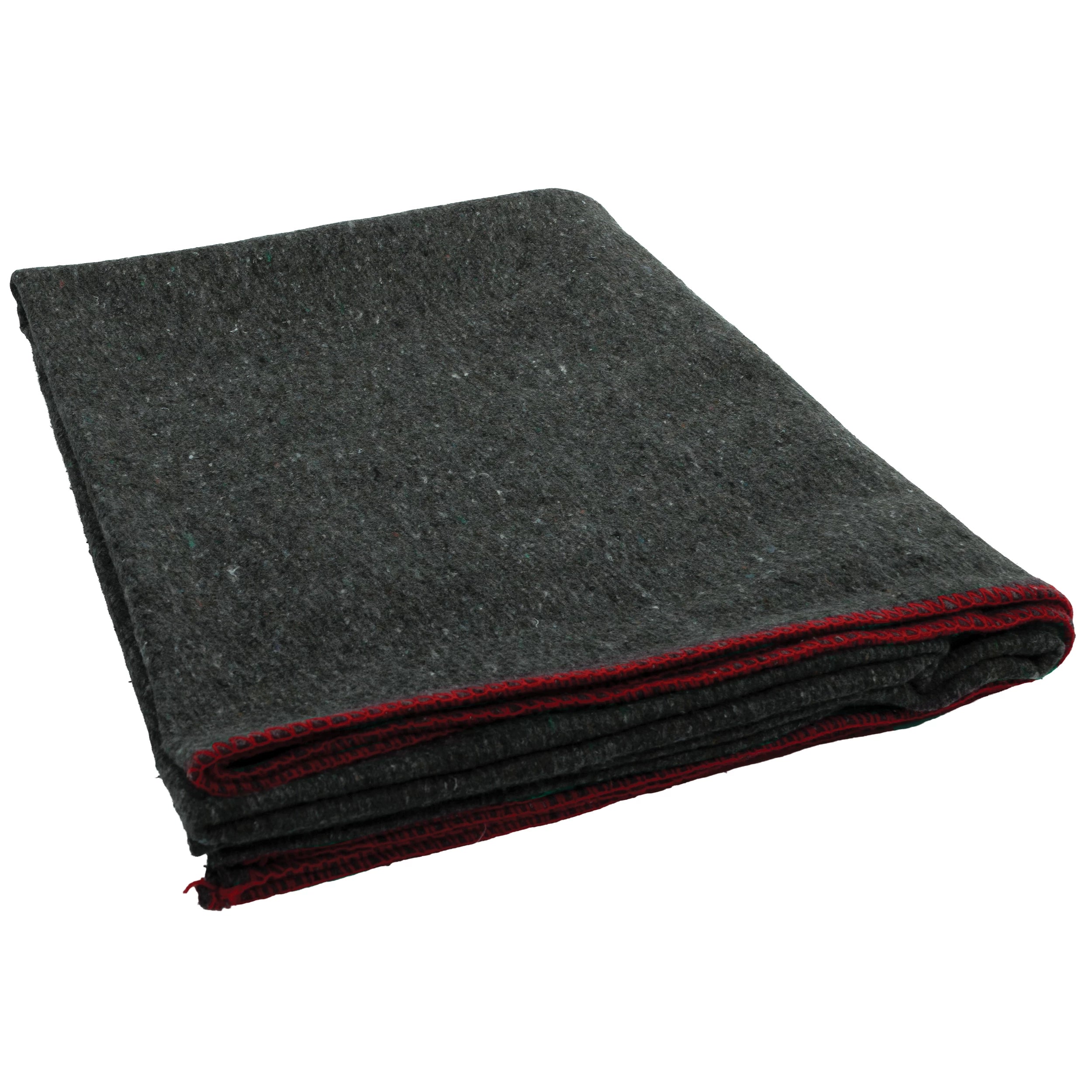 Rothco Wool Rescue Survival Blanket Grey 60" x 80" side detail photo