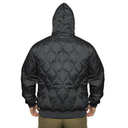 Rothco Quilted Woobie Hooded Sweatshirt Collection side detail photo