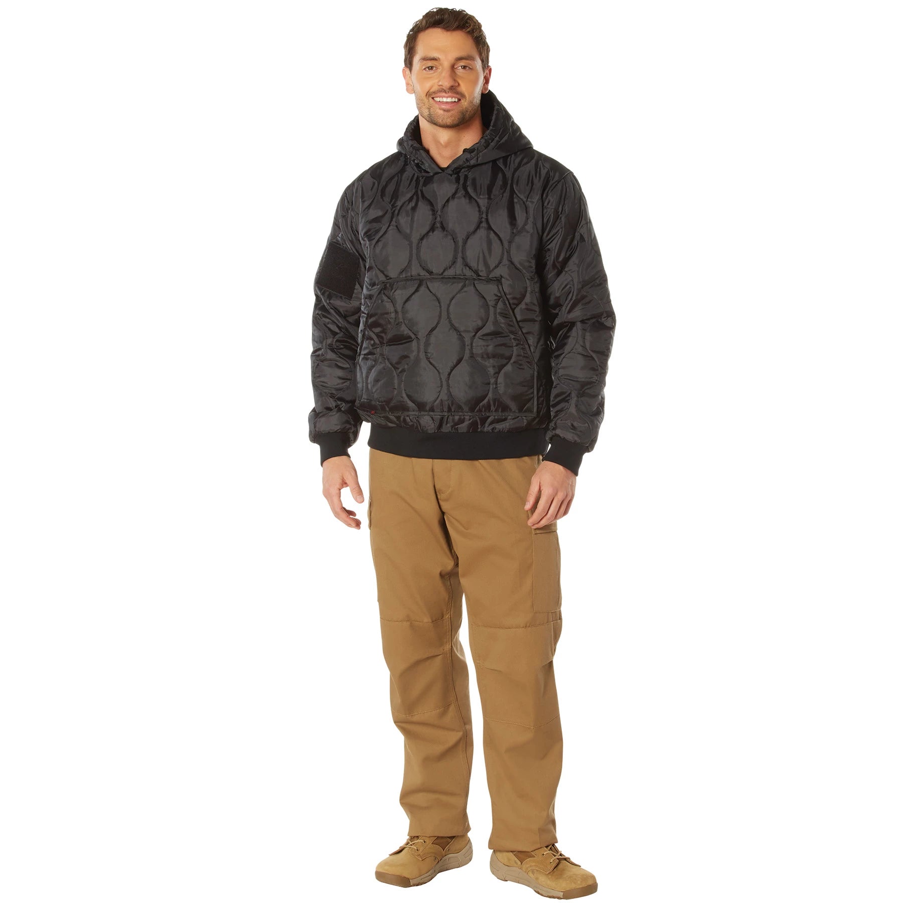 Rothco Quilted Woobie Hooded Sweatshirt Collection alternate photo