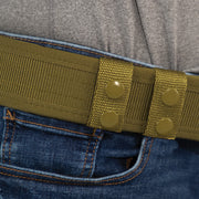 Rothco Belt Keepers - 4 Piece Set Black Duty Gear close-up photo