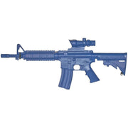 Blueguns FSM4CFTRCSACOG - M4 COMMANDO Flat Top Closed Stock, Fwd Rail, ACOG Sight Training Replica - Blueguns