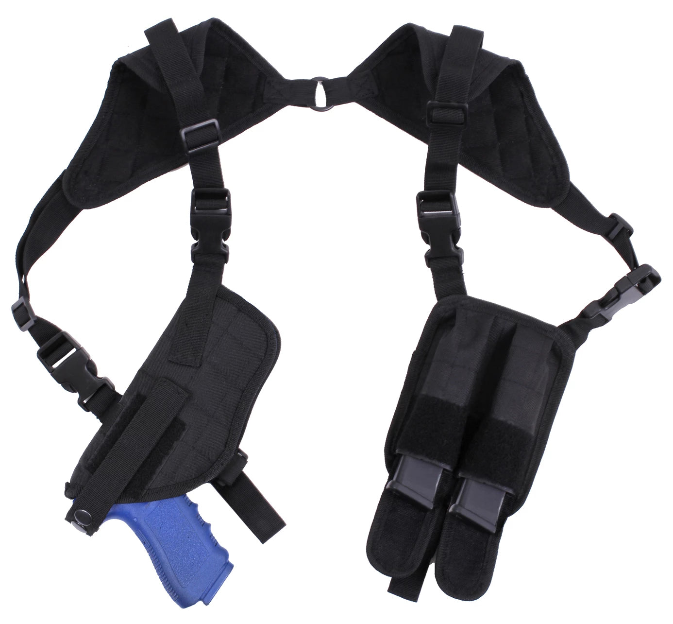 Rothco Ambidextrous Shoulder Holster Black Concealed Carry Accessories extra detail view