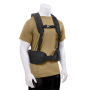 Rothco Battle Harness Black Duty Gear side detail photo