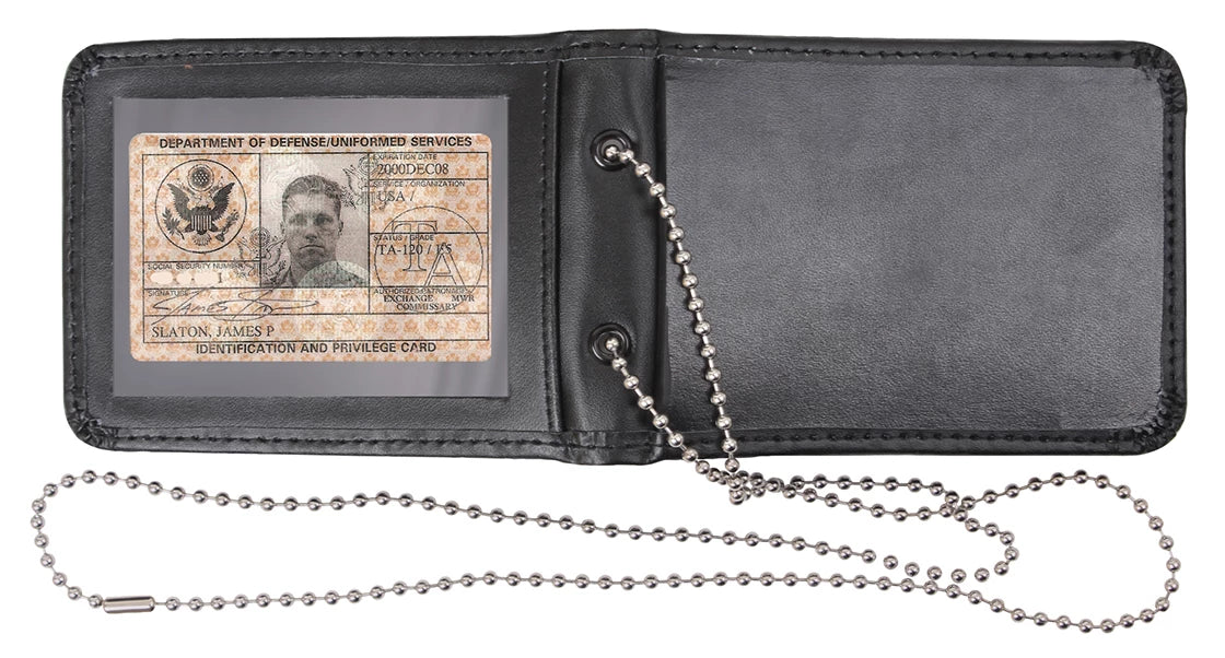 Rothco Leather Neck Identification Holder Badges & Badge Holders detail photo