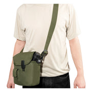 Rothco MOLLE 2 QT. Bladder Canteen Cover Coyote Brown angled product photo
