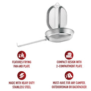 Rothco GI Type Stainless Steel Mess Kit