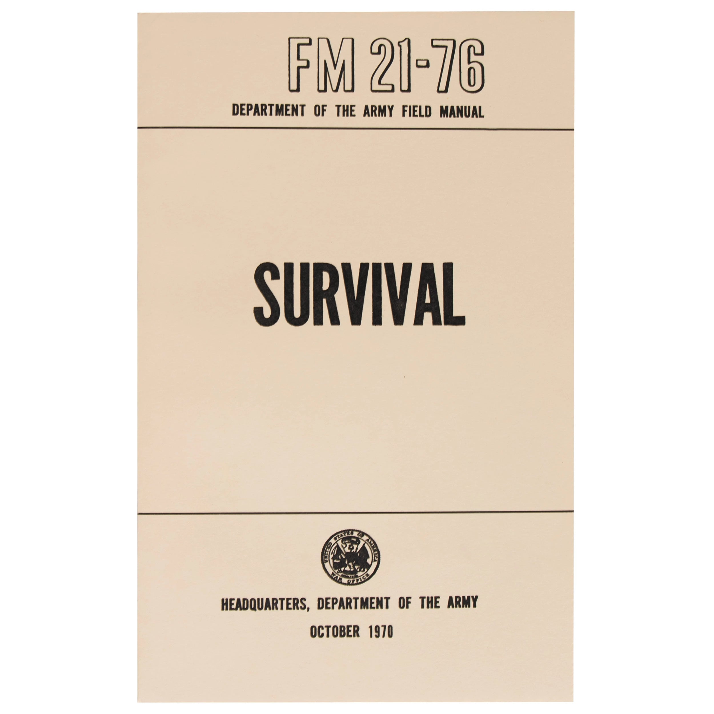 SURVIVAL MANUAL
