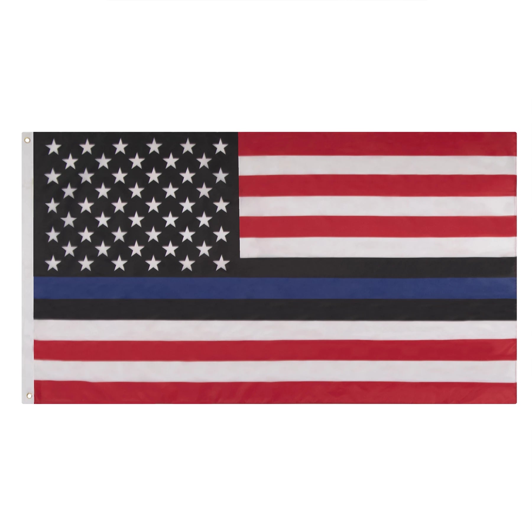 Red, White, and Blue Thin Blue Line US Flag - 3' X 5'