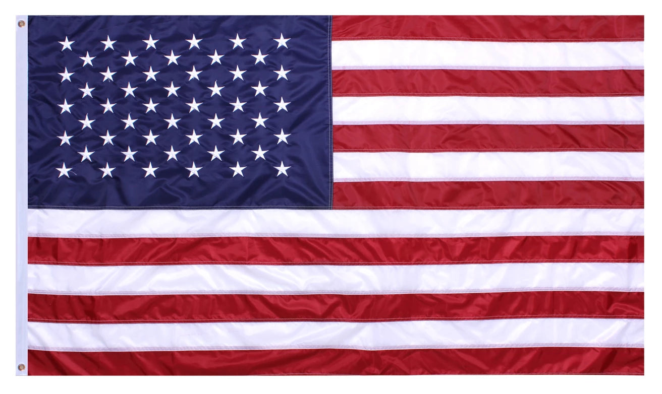 Rothco Deluxe US Flag 3' x 5' Flags detail photo
