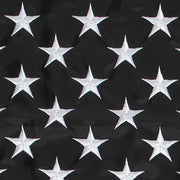 Rothco Deluxe Thin Red Line Flag / 3' X 5' detail photo
