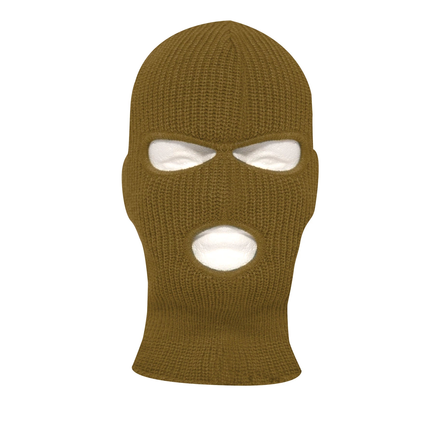 Rothco Fine Knit Three Hole Facemask Black New Arrivals close-up photo