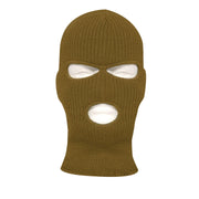 Rothco Fine Knit Three Hole Facemask Black New Arrivals close-up photo