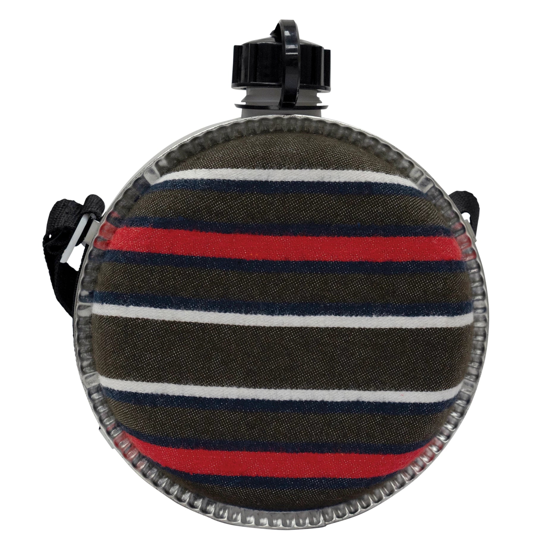 Rothco 2 Quart Striped Desert Canteen Canteens reverse view