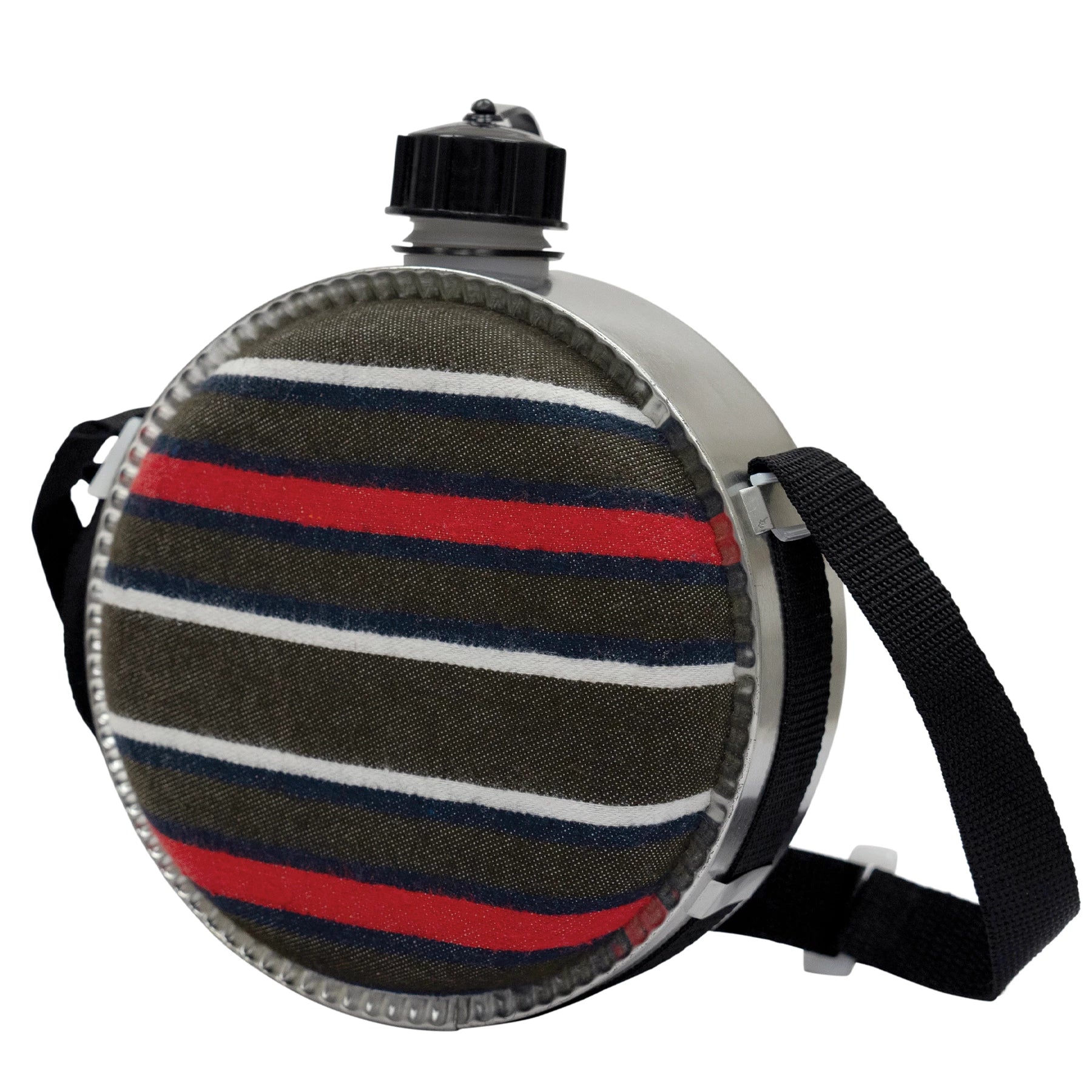 2 Quart Striped Desert Canteen