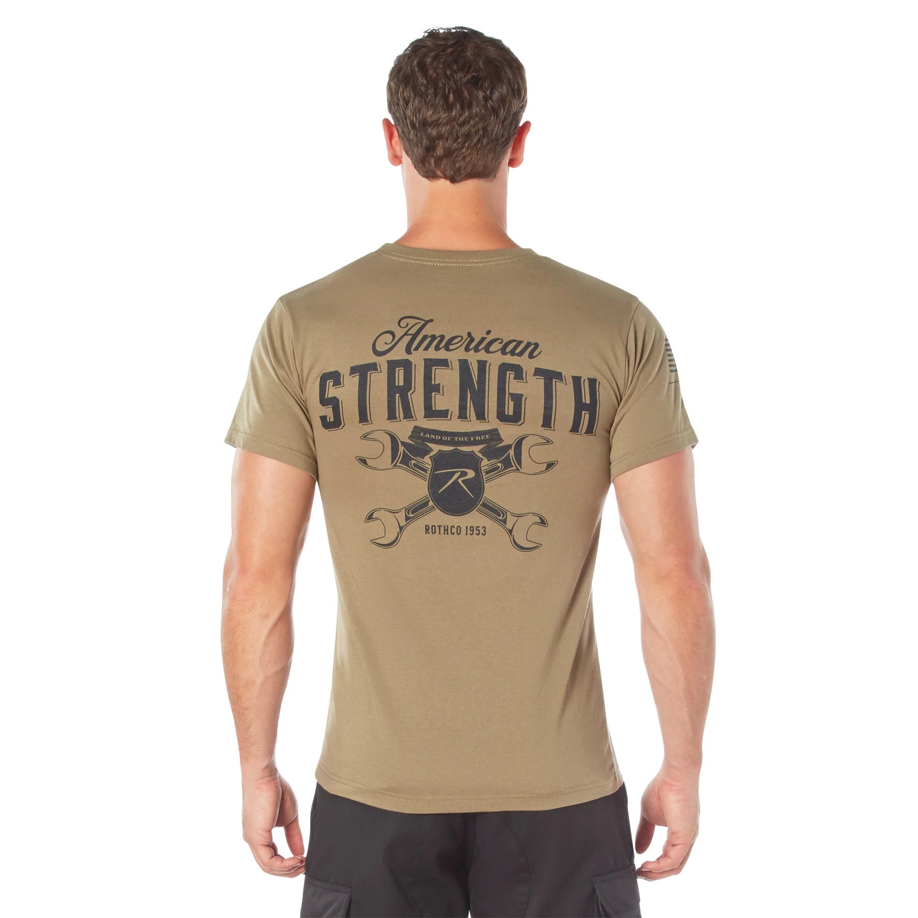 Rothco American Strength T-Shirt New Arrivals reverse view