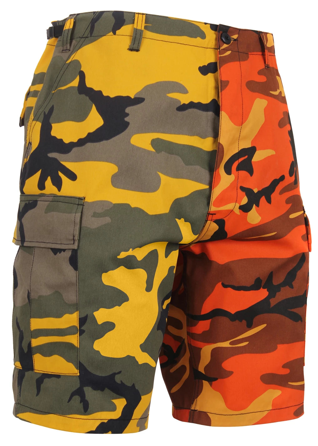 Rothco Two-Tone Camo BDU Short Shorts angled product photo