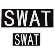 Rothco SWAT Patch With Hook Back Public Safety Patches reverse view
