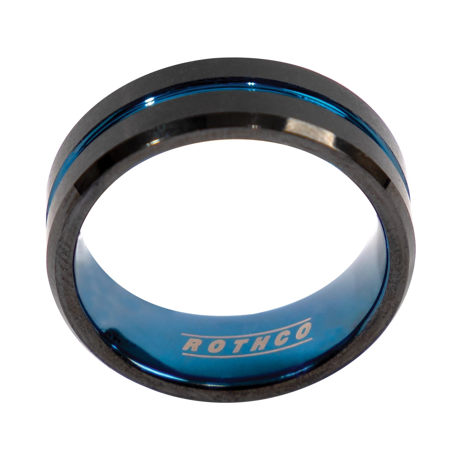 Rothco Tungsten Carbide Thin Blue Line Ring Silicone Rings and alternate photo