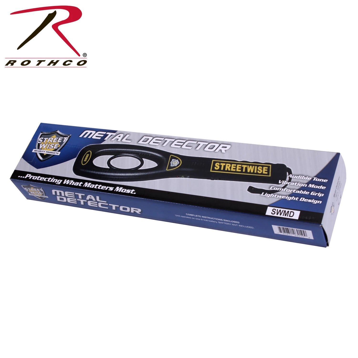 Rothco StreetWise Metal Detector Detectors detail photo Security Pro USA