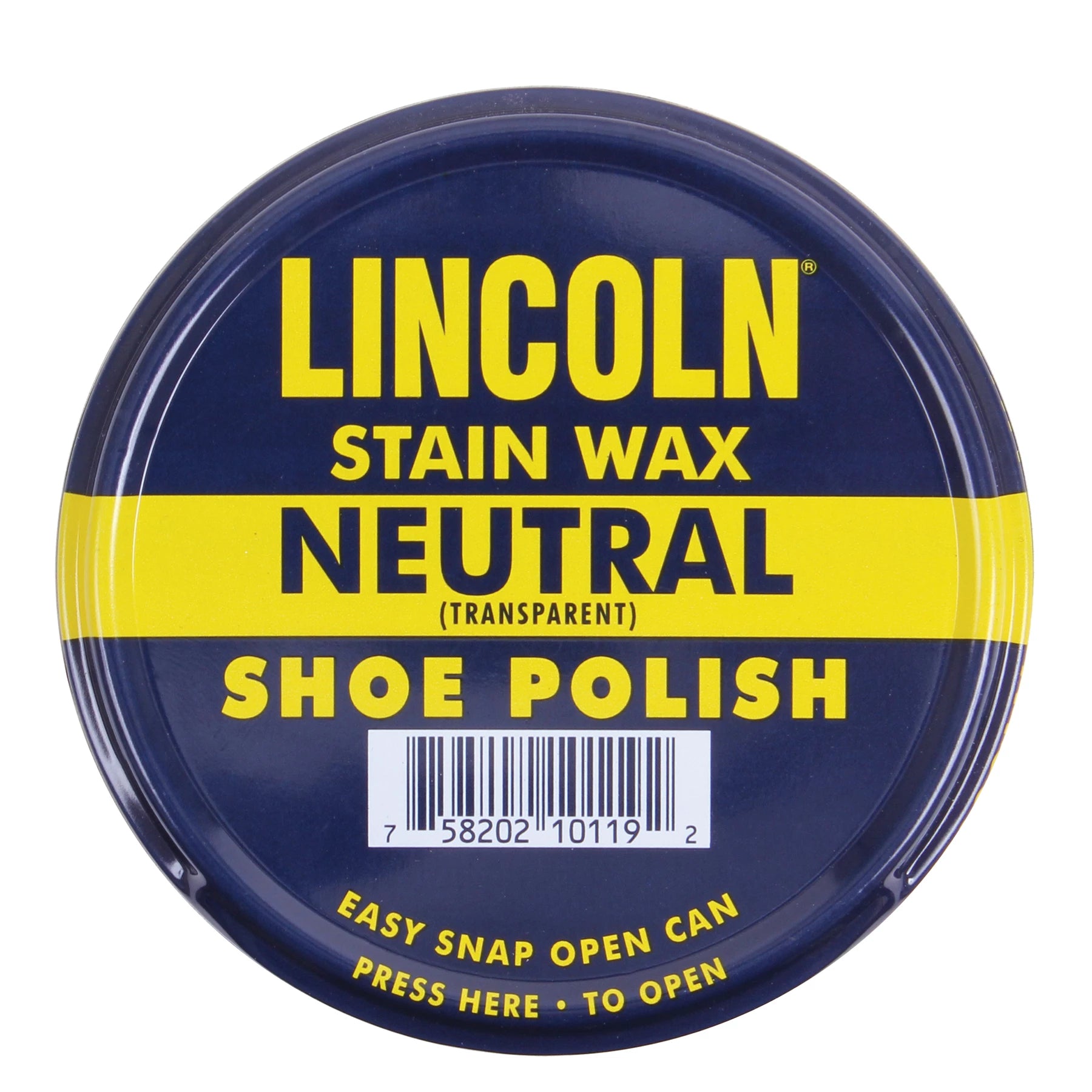 Lincoln Stain Wax Shoe Polish - Brown