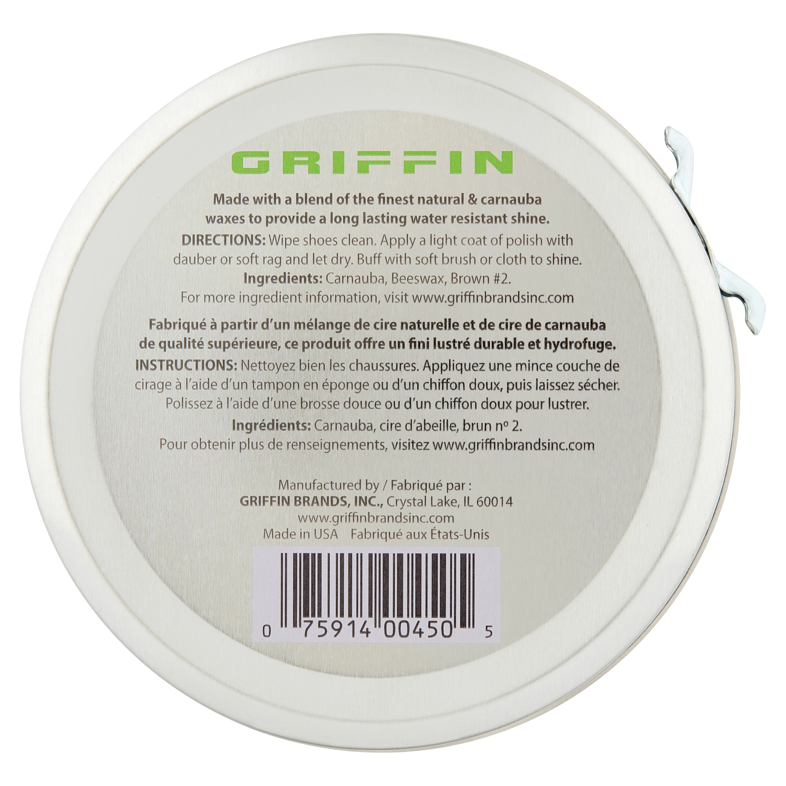 Griffin Shoe Polish – 3 oz.