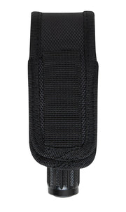 Rothco Enhanced Universal Flashlight Holder - Black Duty Gear reverse view