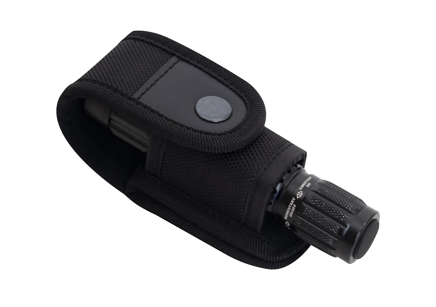 Rothco Enhanced Universal Flashlight Holder - Black Duty Gear detail photo