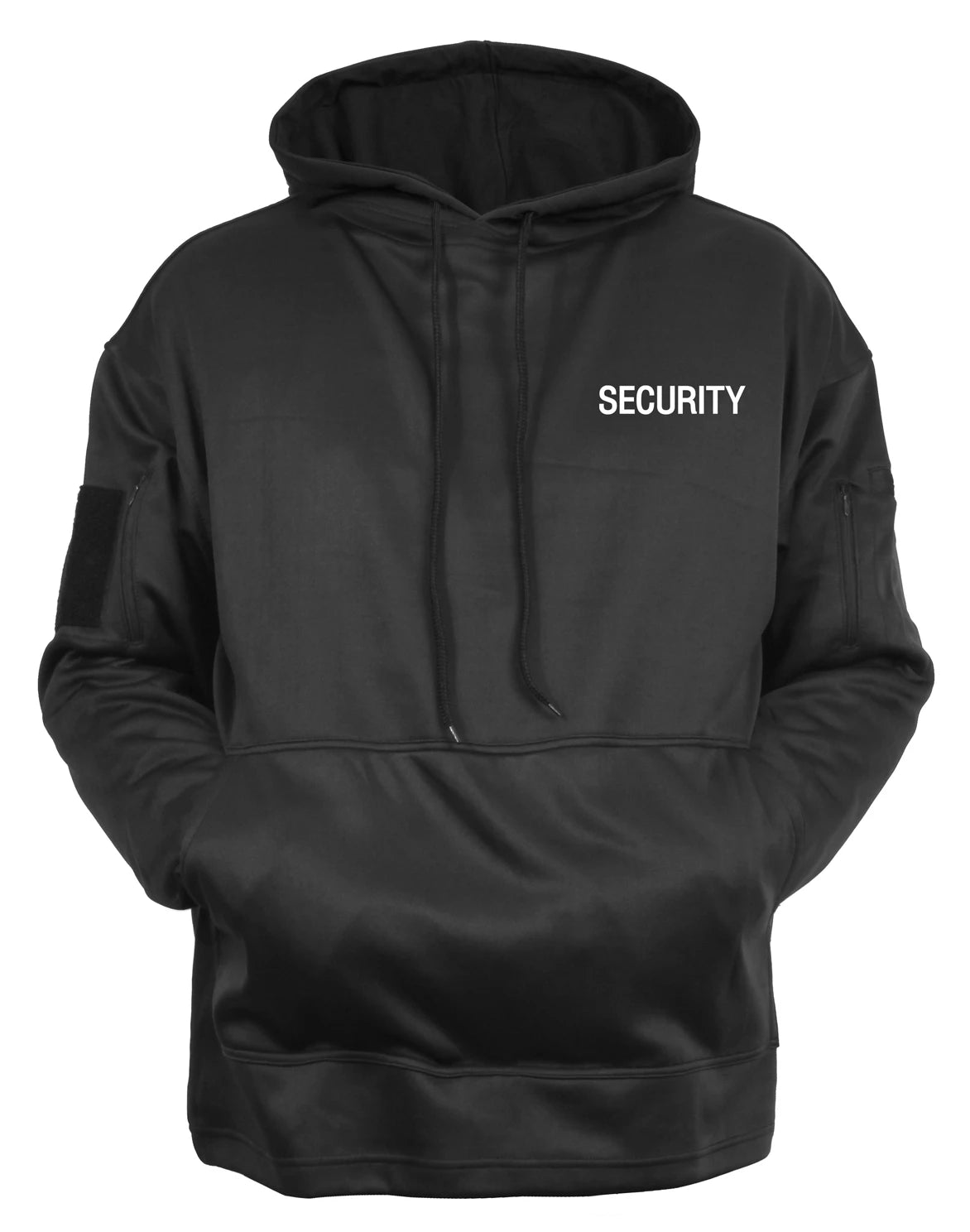 Rothco Security Concealed Carry Hoodie - Black Clothing reverse view