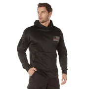 Rothco Thin Red Line Concealed Carry Hoodie Gunmetal Grey side detail photo