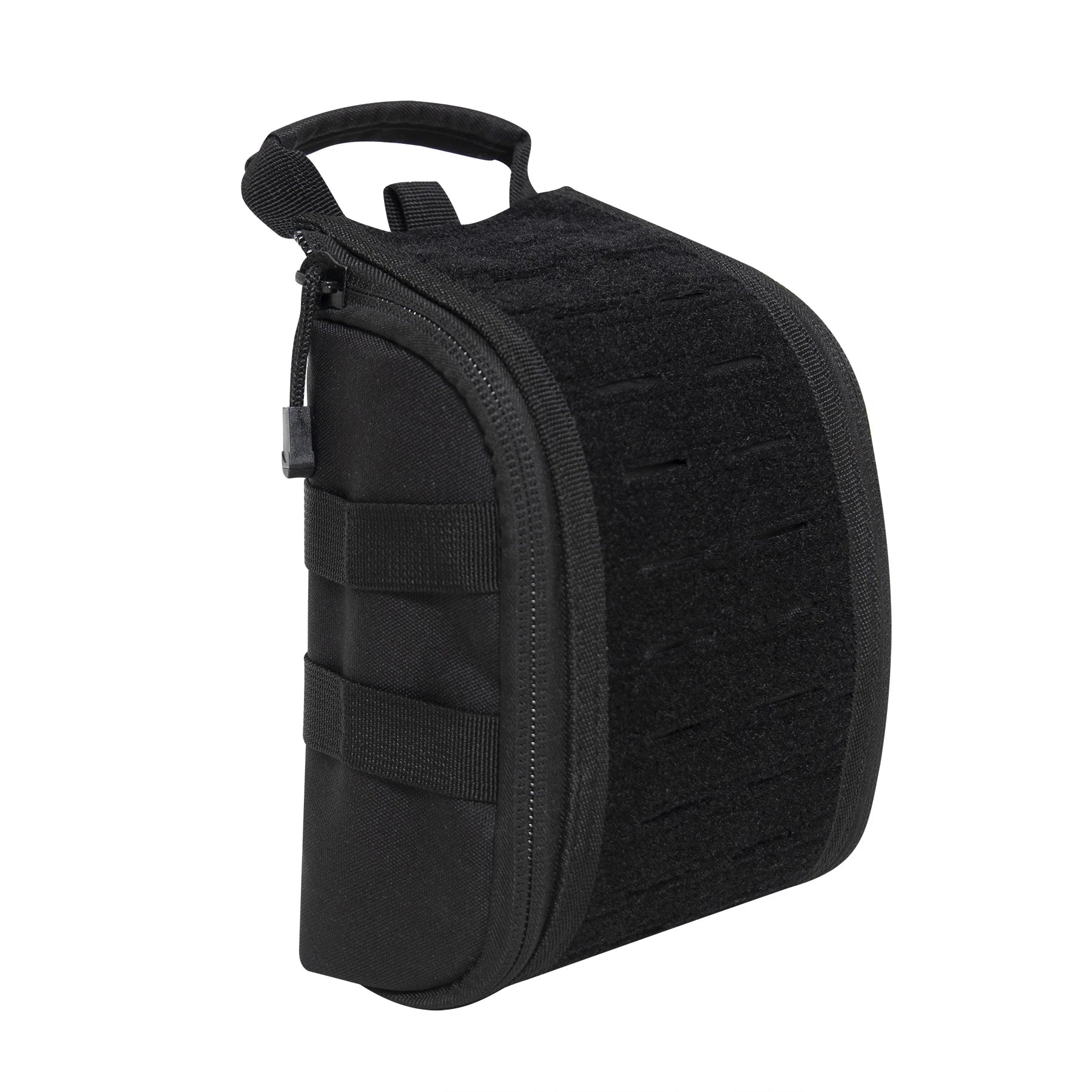Rothco Fast Action MOLLE Medical Pouch Black EMT Accessories reverse view