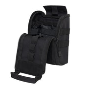 Rothco Fast Action MOLLE Medical Pouch Black EMT Accessories side detail photo