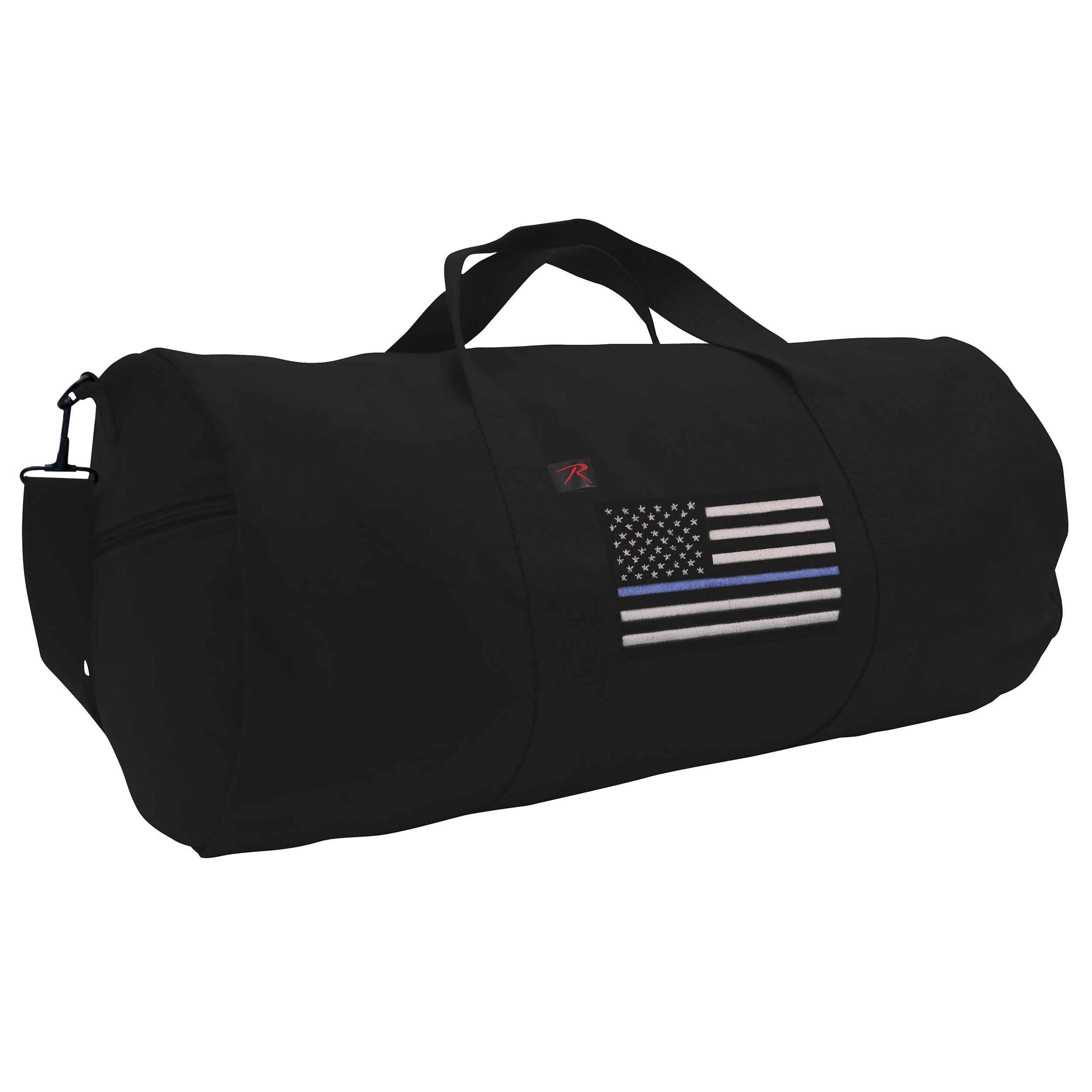 Thin Blue Line Canvas Shoulder Duffle Bag