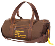 Rothco 24 Inch Canvas Equipment Bag Olive Drab 24 Inches reverse view