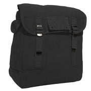 Rothco Heavyweight Canvas Musette Bag Olive Drab Military Tool side detail photo