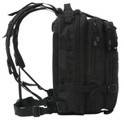 Rothco Medium Transport Pack Black Concealed Carry Bags reverse view