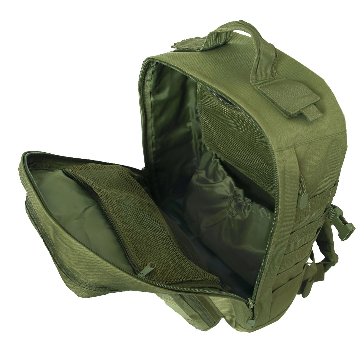 Rothco Fast Mover Tactical Backpack Black Backpacks & Packs side detail photo
